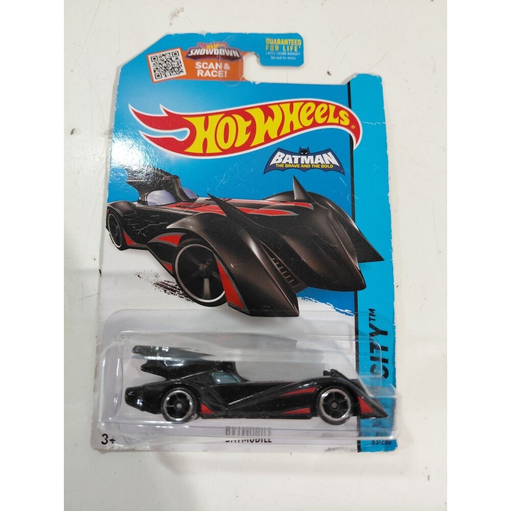 NIP Hot Wheels Batman Series 1:64 DieCast The Brave & Bold Batmobile Car